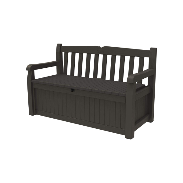 Keter Solana 70 Gallon Storage Bench Deck Box Online Hot Sale