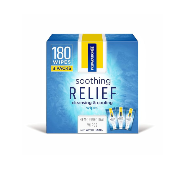 60-Count Preparation H Hemorrhoid Treatment Soothing Relief Cleansing & Cooling Wipes For Cheap