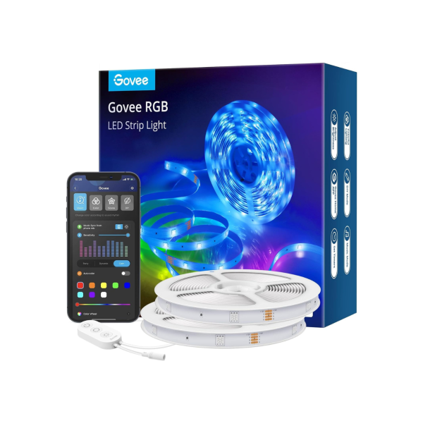 Govee32.8ft WiFi Smart LED Strip Lights Work with Alexa on Sale