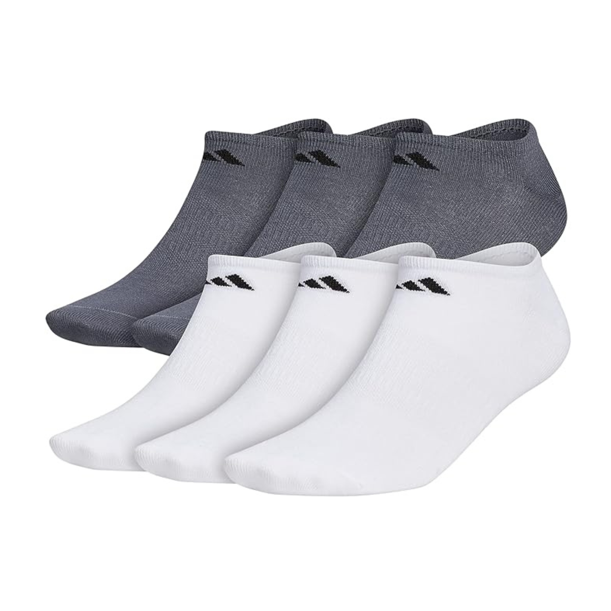 adidas Mens Superlite No Show Socks with arch compression (6-Pairs) Online Sale