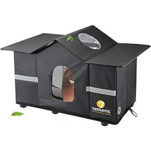 Texsens Ideal Waterproof Feral Cat House w  Cozy Cushion For Cheap