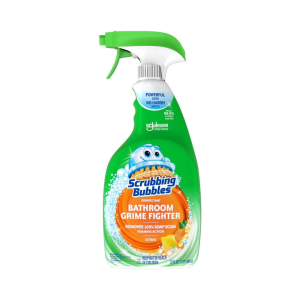 2-Pack Scrubbing Bubbles Bathroom Grime Fighter Spray For Sale
